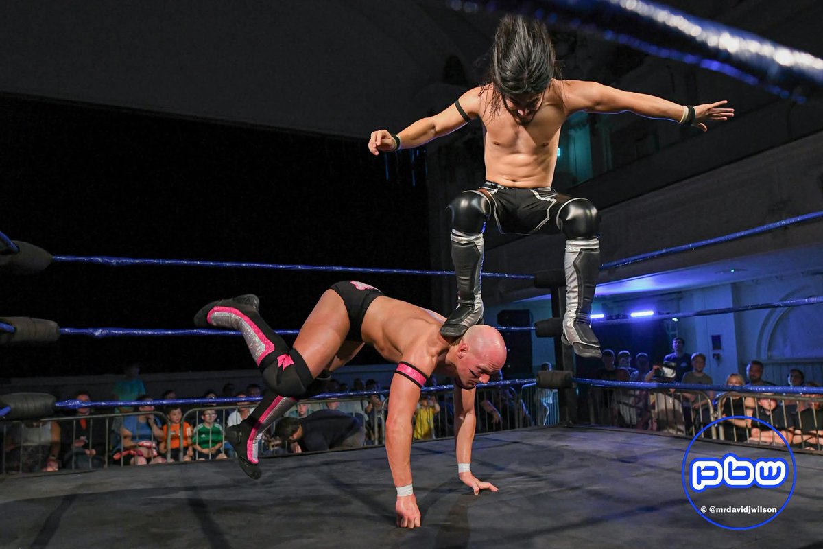 MKirbyProEgo's tweet image. Photo drop: Premier British Wrestling on 20 June 2025, PBW Championship Match against @pw_daz in Airdrie.
Credit: David James Wilson