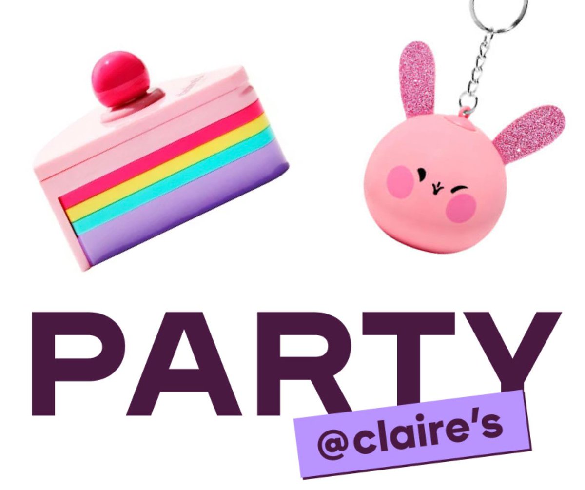 Book your little one’s next party at Claire’s! 🎉

💜 Private store lock-in for 1.5 hours
💜 Fun activities like makeup and nails
💜 £20 per guest (min. 6 – max. 20)
💜 £10 goes on a gift card, £10 covers goody bags and prizes

Head over to The Moor Sheffield today to enquire!