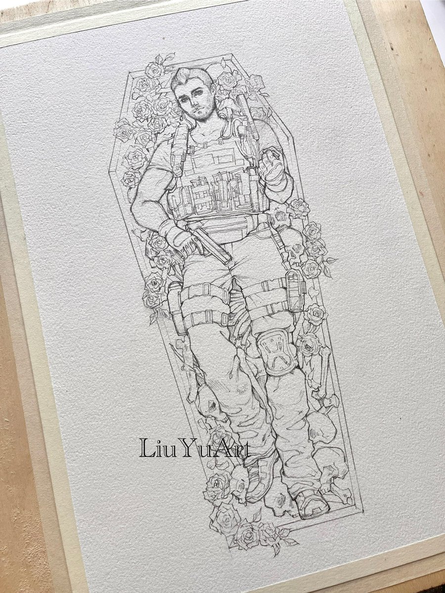 LiuYuArt's tweet image. WIP 
#callofduty #soap #cod