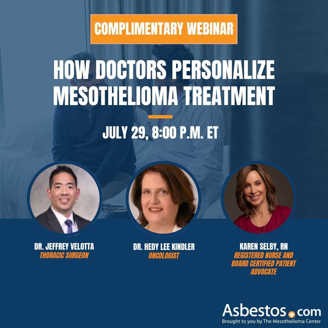 How do top doctors personalize mesothelioma treatment?

In this complimentary webinar, mesothelioma specialists explain how they tailor care based on each patient’s diagnosis &amp; why seeing a specialist matters.

Sign up Now: buff.ly/VYBCqq6 

#Mesothelioma #TheMesoCenter