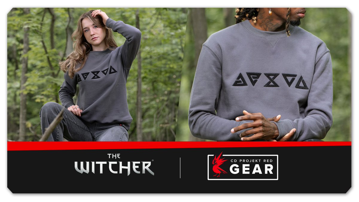 CDPRGear's tweet image. Even the most seasoned witchers of the Wolf School start somewhere, and that’s the hallowed halls of Kaer Morhen. This crewneck sweatshirt is a nod to those grueling training days. @TheWitcher

gear.cdprojektred.com/products/the-w…