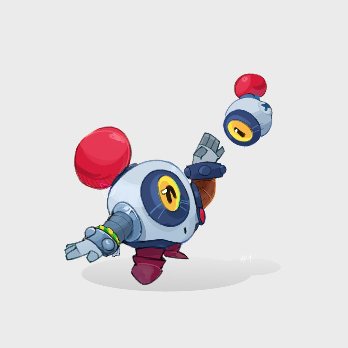 SySandya's tweet image. Drawing all the brawlers and their skins —  1

Nani first because she's my fave 😁💗

Suggestions are welcome!!

#BrawlStars #BrawlStarsArt