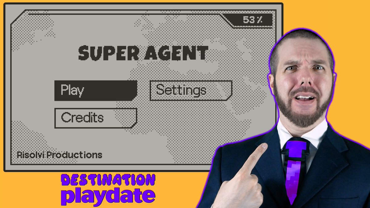 🟨🟨🟨
Super Agent - Playdate gameplay + impressions
🟨🟨🟨
youtu.be/oCbmEWLqJjM

#playdate