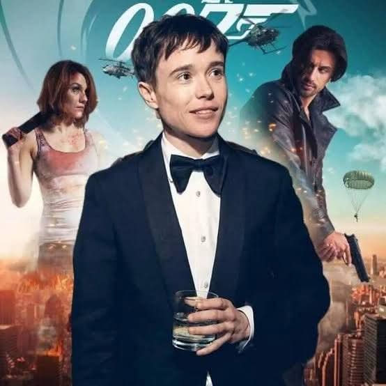 RevistaReload's tweet image. Elliot Page é a aposta mais provável para viver o agente secreto mais famoso do mundo
