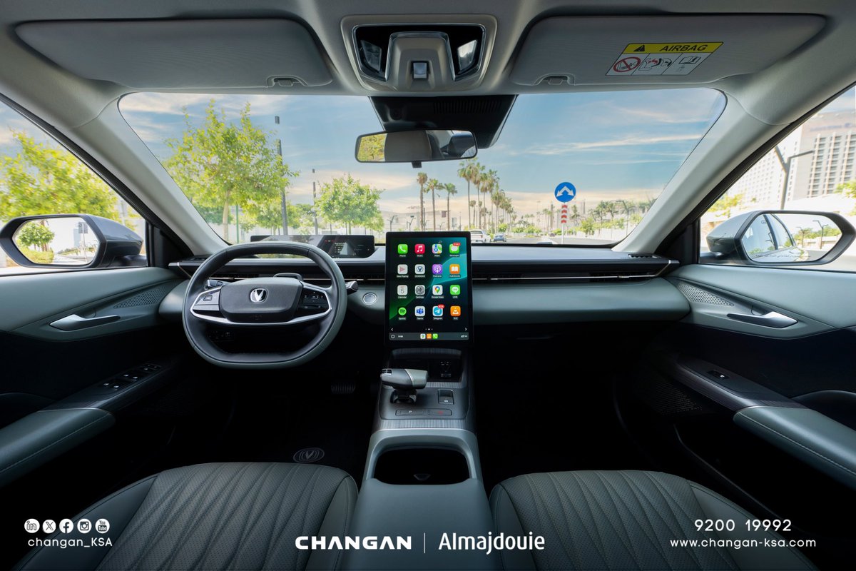 Changan_KSA's tweet photo. #Eado_Plus 2026✨
🌟حاضرها المستقبل🌟

نظام الأوامر الصوتية ✔️
نظام استشعار حالة السائق ✔️
كاميرا 540 درجة ✔️
شاشة بحجم 13.2 انش ✔️

وأكثر في Eado Plus 🌍✨
#خلك_مدرك👌
#خلك_شانجان..
#المجدوعي https://t.co/vWwF9elKOE