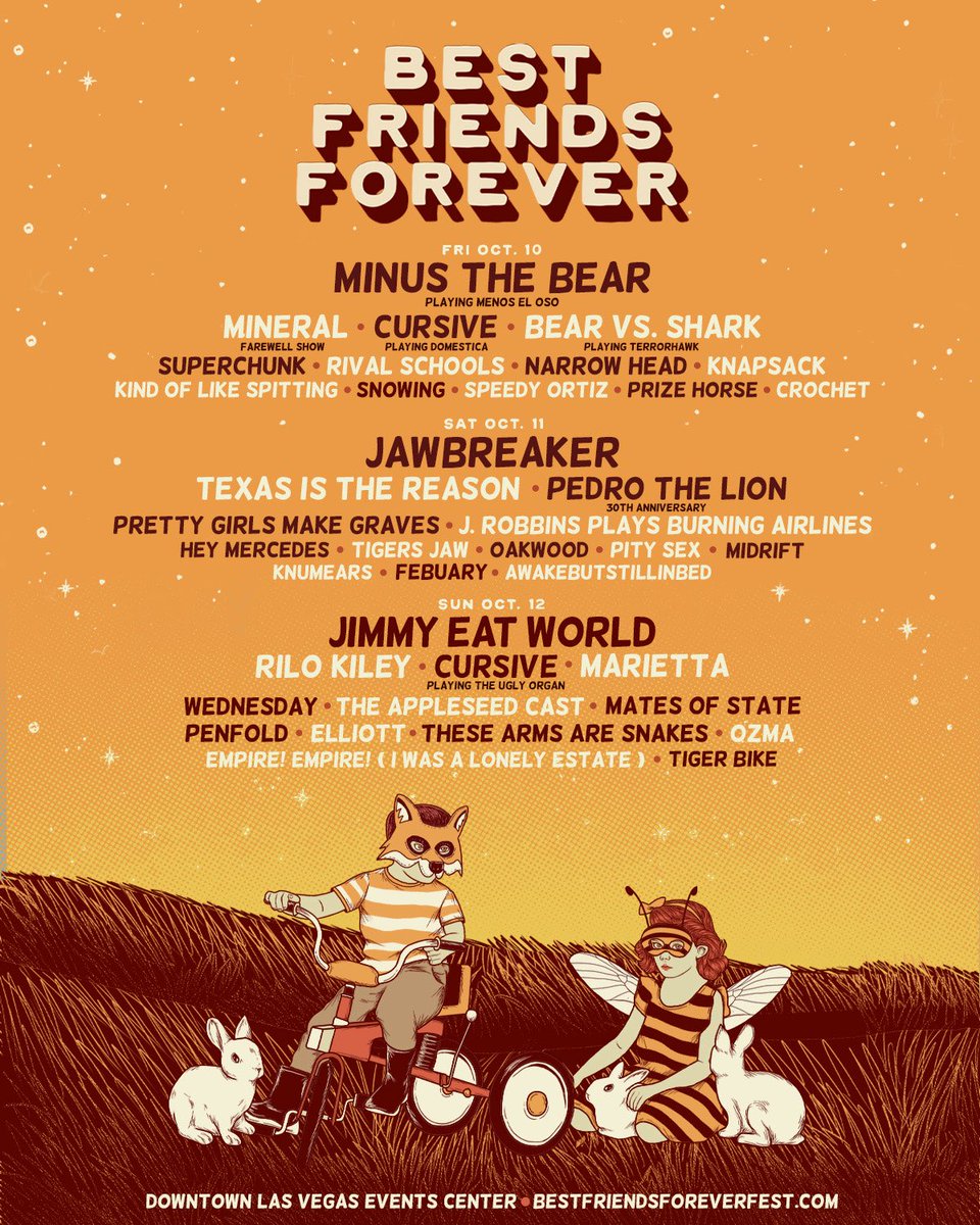 Best Friends Forever Festival tweet media