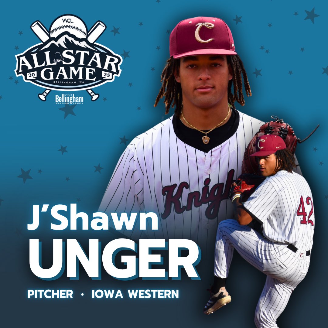 Corvallis Knights (@corvknights) on Twitter photo We're thrilled to share that four Knights were selected to play in the 2025 <a href="/WCLBaseball/">West Coast League</a> All-Star Game in Bellingham on July 16 - OF Brock Ketelsen of <a href="/StanfordBSB/">Stanford Baseball</a>, C Xavier Rios of <a href="/CSUNBaseball/">CSUN Baseball</a>, INF Maddox Riske of <a href="/USC_Baseball/">USC Baseball</a> and RHP J'Shawn Unger of <a href="/reiverbaseball/">Iowa Western Reivers Baseball</a> 💪🙏 We're thrilled to share that four Knights were selected to play in the 2025 <a href="/WCLBaseball/">West Coast League</a> All-Star Game in Bellingham on July 16 - OF Brock Ketelsen of <a href="/StanfordBSB/">Stanford Baseball</a>, C Xavier Rios of <a href="/CSUNBaseball/">CSUN Baseball</a>, INF Maddox Riske of <a href="/USC_Baseball/">USC Baseball</a> and RHP J'Shawn Unger of <a href="/reiverbaseball/">Iowa Western Reivers Baseball</a> 💪🙏
