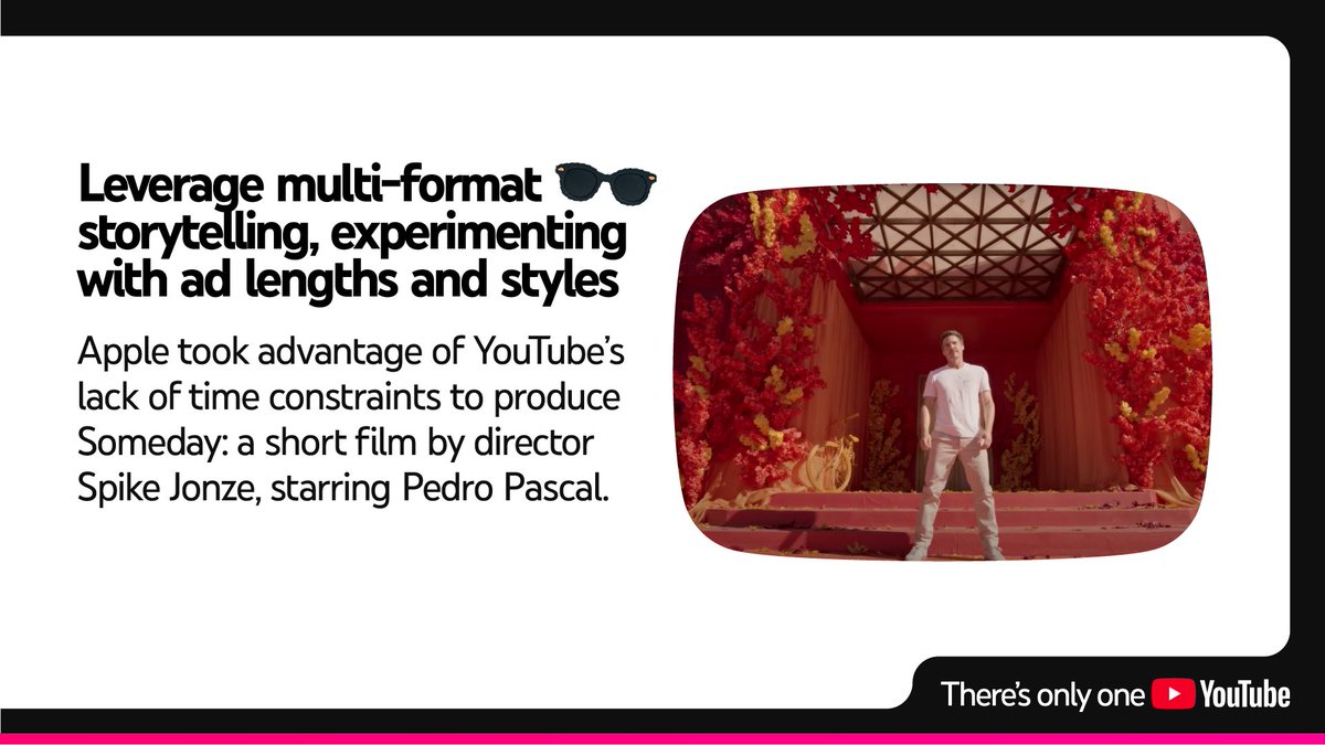 YTAdvertisers's tweet image. Elevate your advertising on YouTube with insights from #CannesLions2025 👇
Our data scientists analyzed 4,700 high-performing ads, powered by Gemini 2.0, to reveal key strategies that drive success. Explore what defined the most effective campaigns: goo.gle/4lLP7iM