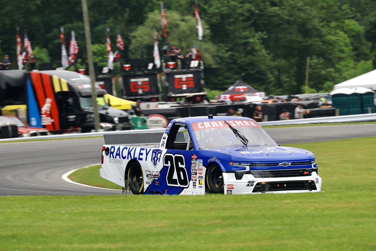 Rackley W.A.R. (@rackley_war) on Twitter photo Three off weekends in a row for the NASCAR Craftsman Truck Series. When we come back, there will only be three more races until the beginning of the playoffs 👊
Looking forward to returning to action at <a href="/RaceIRP/">Lucas Oil Indianapolis Raceway Park</a> on July 25th 👋
<a href="/TeamChevy/">Chevrolet Motorsports</a> I <a href="/RackleyRoofing/">Rackley Roofing</a> Three off weekends in a row for the NASCAR Craftsman Truck Series. When we come back, there will only be three more races until the beginning of the playoffs 👊
Looking forward to returning to action at <a href="/RaceIRP/">Lucas Oil Indianapolis Raceway Park</a> on July 25th 👋
<a href="/TeamChevy/">Chevrolet Motorsports</a> I <a href="/RackleyRoofing/">Rackley Roofing</a>