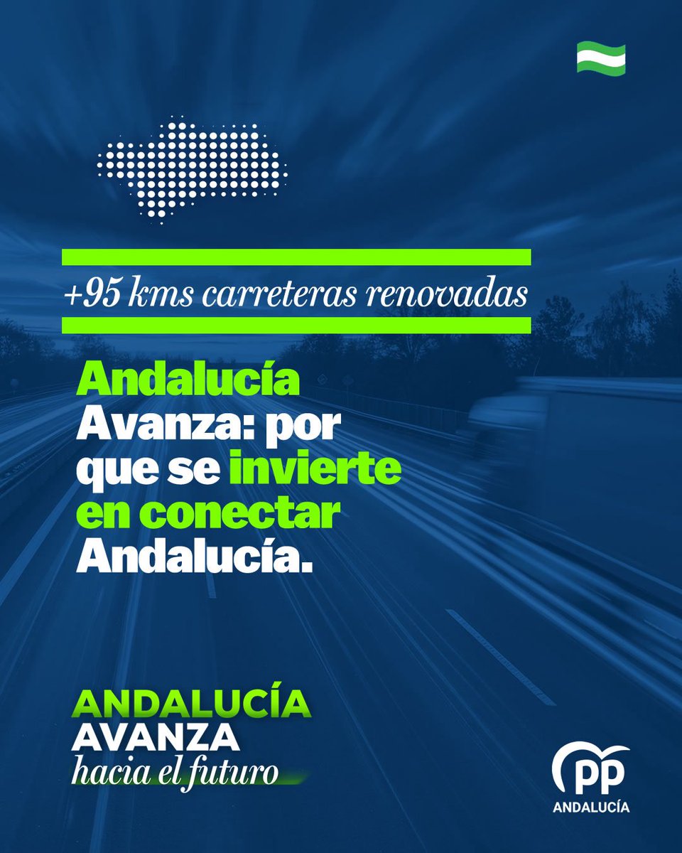 📍 94 km de carreteras renovadas
✅ Inversión real en movilidad y vertebración.

Así se conecta Andalucía.
#AndalucíaAvanza #InfraestructuraSegura