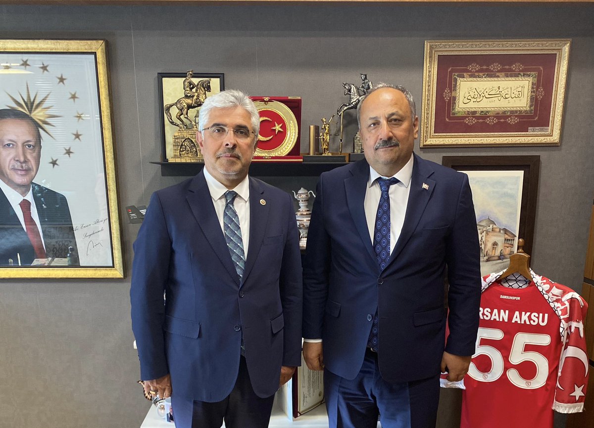 AvukatErsanAksu's tweet photo. 📍#TBMM

Gazi Meclisimizde, 
▪️Genel Merkez MKYK Üyemiz Sn. Murat Çiçek,
▪️İl Başkan Yardımcımız Sn. Gökhan Kahriman,
▪️Salıpazarı Belediye Başkanımız Sn. Refaettin Karaca,
▪️Batman İkiköprü Belde Belediye Başkanımız Sn. Halil İbrahim Karabulut,

▪️Değerli dostum ve kardeşim Sn. Olcay Fidan,
▪️Hemşehrimiz Sn. Cevdet Kocaoğlu'nu ağırladık.

Ziyaretleri nedeniyle kendilerine teşekkür ediyorum.