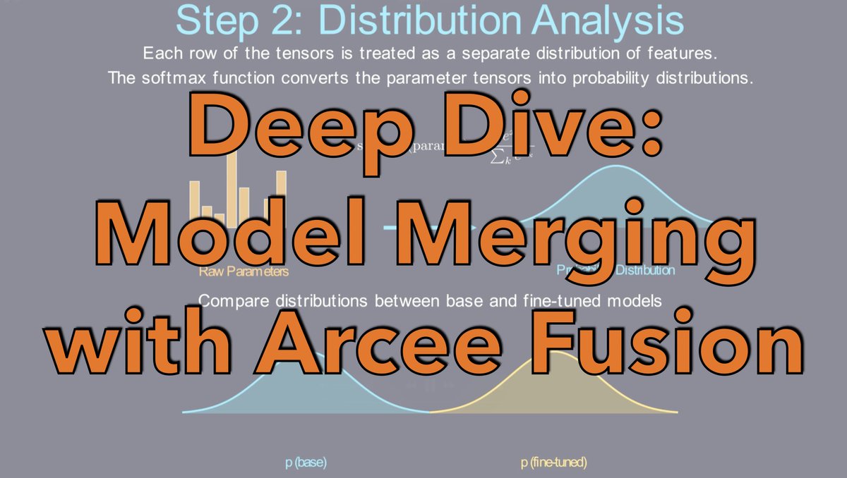 This is what happens when I stay home for too long 🤣

In this 25-minute video, we take a deeeeep dive into <a href="/arcee_ai/">Arcee.ai</a> Fusion  — a powerful new method for model merging that enables strong domain adaptation while preserving the base model’s original capabilities and knowledge. We