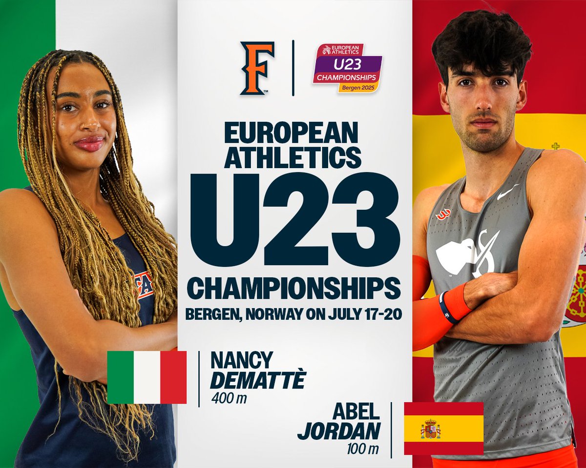 Nancy Demattè and Abel Jordan are headed to Bergen, Norway for the European Championships!! 

🗓️bit.ly/3TYKq98

#TusksUp