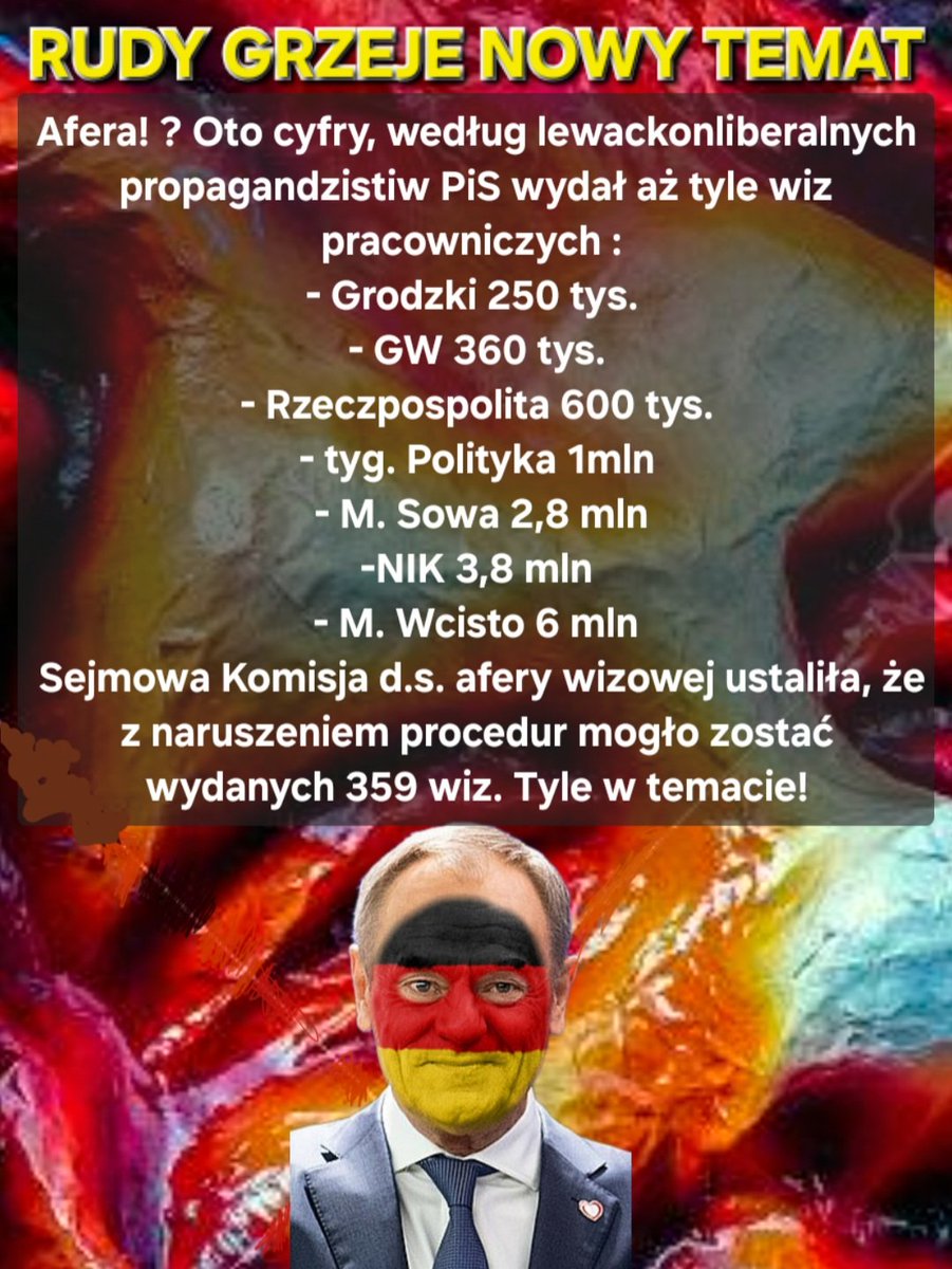 Władysław _patriota_ kochający _Polskę 🇵🇱 (@magula69) on Twitter photo <a href="/Rumbaruk/">Stop Dyktaturze Tuska 🇵🇱</a>
<a href="/D_Tarczynski/">Dominik Tarczyński MEP</a> <a href="/trzaskowski_/">Rafał Trzaskowski</a> <a href="/Tygodnik_Sieci/">Tygodnik Sieci</a> <a href="/RepublikaTV/">Telewizja Republika 🇵🇱 #włączprawdę</a> <a href="/wPolityce_pl/">wPolityce.pl</a>
<a href="/wPolscepl/">wPolsce24 🇵🇱 #TuJestPolska</a> <a href="/_swisstak/">Swisstak🇨🇭🇵🇱</a> <a href="/DanielNawrocki_/">Daniel Nawrocki</a> <a href="/Nawrocki25/">#Nawrocki2025</a> <a href="/NawrockiKn/">Karol Nawrocki</a> <a href="/HolinkaPis/">Andrzej Holinka 🇵🇱 #Nawrocki2025 🇵🇱 ✌️</a> <a href="/KarolPopieramy/">Karol Nawrocki - popieramy</a> <a href="/szymon_holownia/">Szymon Hołownia</a> <a href="/KosiniakKamysz/">Władysław Kosiniak-Kamysz</a> <a href="/SawickiMarek/">Marek Sawicki</a> <a href="/JSaryuszWolski/">Jacek Saryusz-Wolski</a> <a href="/SamPereira_/">Samuel Pereira</a> <a href="/pikus_pol/">PikuśPOL 🇵🇱 📿</a> <a href="/Platforma_org/">PlatformaObywatelska</a> <a href="/Rumbaruk/">Stop Dyktaturze Tuska 🇵🇱</a>
<a href="/D_Tarczynski/">Dominik Tarczyński MEP</a> <a href="/trzaskowski_/">Rafał Trzaskowski</a> <a href="/Tygodnik_Sieci/">Tygodnik Sieci</a> <a href="/RepublikaTV/">Telewizja Republika 🇵🇱 #włączprawdę</a> <a href="/wPolityce_pl/">wPolityce.pl</a>
<a href="/wPolscepl/">wPolsce24 🇵🇱 #TuJestPolska</a> <a href="/_swisstak/">Swisstak🇨🇭🇵🇱</a> <a href="/DanielNawrocki_/">Daniel Nawrocki</a> <a href="/Nawrocki25/">#Nawrocki2025</a> <a href="/NawrockiKn/">Karol Nawrocki</a> <a href="/HolinkaPis/">Andrzej Holinka 🇵🇱 #Nawrocki2025 🇵🇱 ✌️</a> <a href="/KarolPopieramy/">Karol Nawrocki - popieramy</a> <a href="/szymon_holownia/">Szymon Hołownia</a> <a href="/KosiniakKamysz/">Władysław Kosiniak-Kamysz</a> <a href="/SawickiMarek/">Marek Sawicki</a> <a href="/JSaryuszWolski/">Jacek Saryusz-Wolski</a> <a href="/SamPereira_/">Samuel Pereira</a> <a href="/pikus_pol/">PikuśPOL 🇵🇱 📿</a> <a href="/Platforma_org/">PlatformaObywatelska</a>