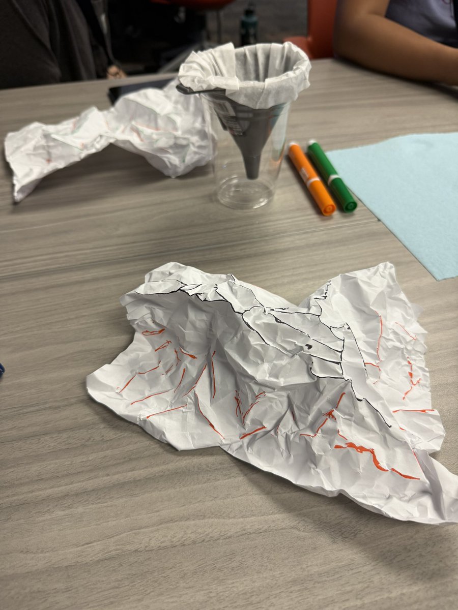 Getting hands-on at #cuatthemine2025 with <a href="/uarizona/">University of Arizona</a>! Today we became hydrologists , building watersheds, filtering “runoff,” and learning how mining &amp; water resources connect. 💧⛏️ #STEM #miningeducation #watersheds