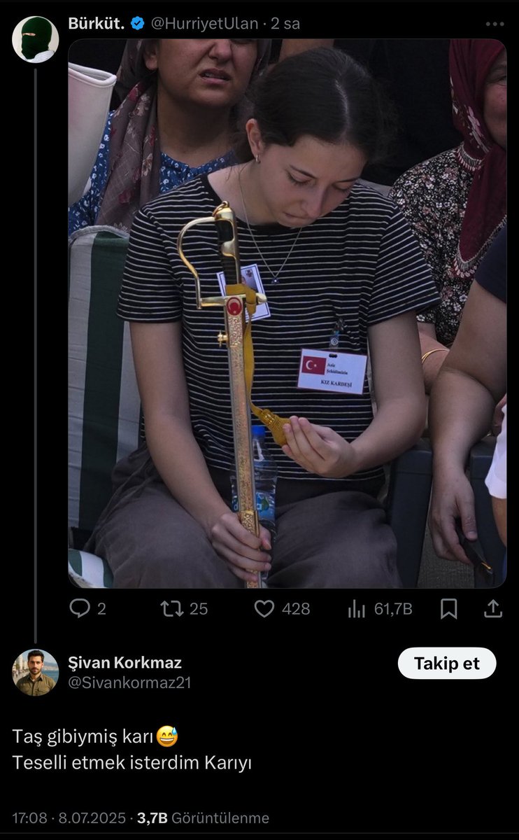 40 tane or0spu bir araya gelse böyle bir evlat doğuramaz.