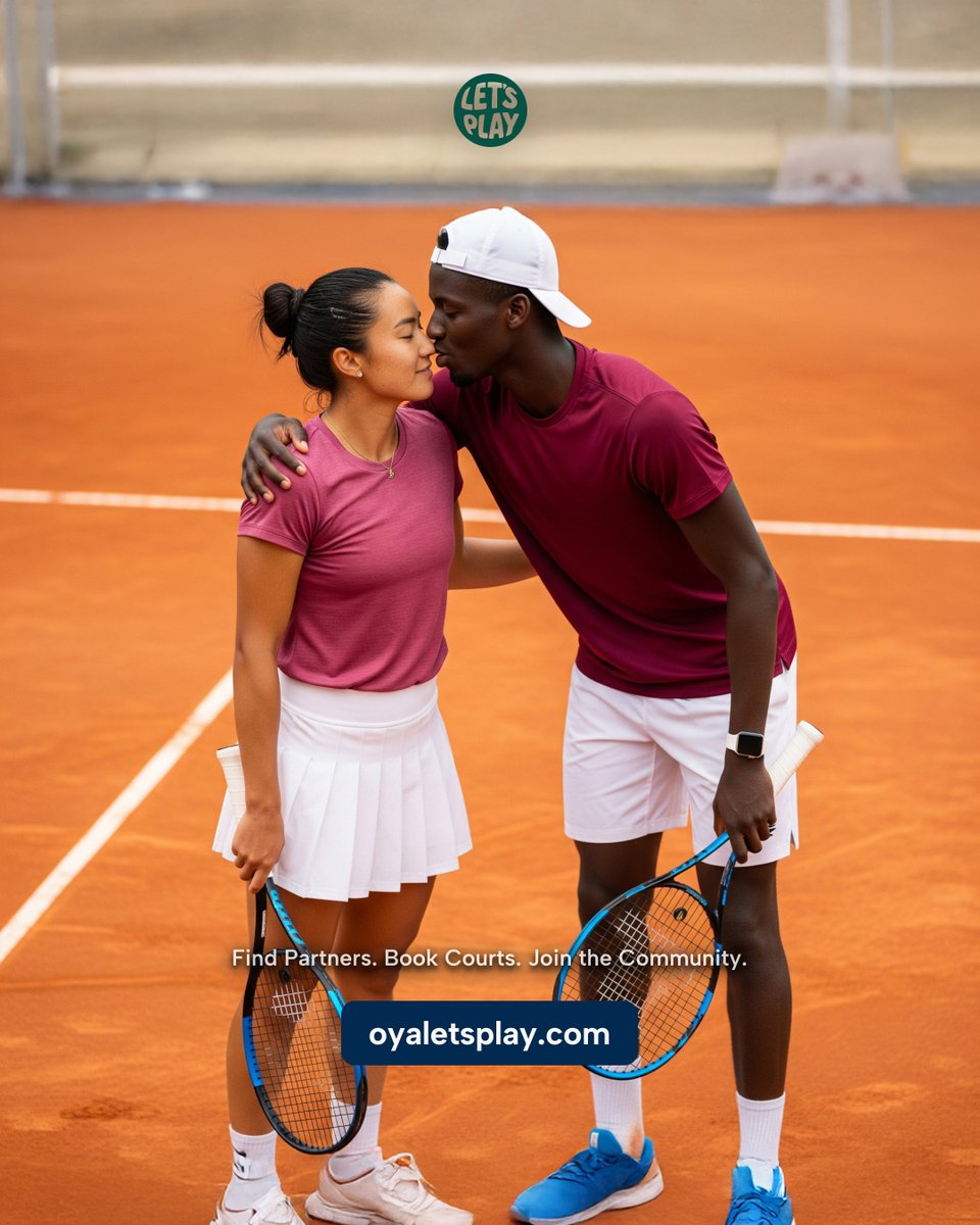 oyaletsplay's tweet photo. Find your perfect match on and off the court! 😉 Let's Play helps you connect with fellow tennis lovers in Lagos. 

Join the community at https://t.co/kEaAMKWuKl

#LetsPlay #TennisInLagos https://t.co/3dZzaXKbC2