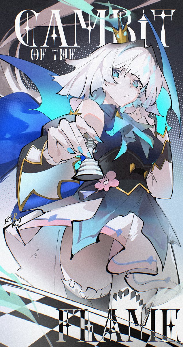 riryachi's tweet image. chess wife #Hsrfanart #cerydra