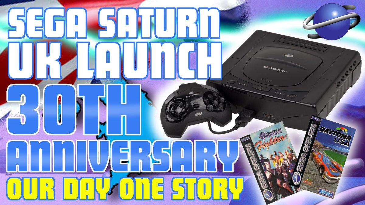 30 years ago, dibbs and bedgell took a trip to Dixons that changed their lives forever!

We know so many of you share the love and joy for SEGA’s wonderful Saturn so today - on the anniversary - come with us on a trip down Awesome Memory Lane!

tinyurl.com/GFASATURN