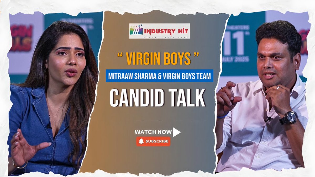 Candid Conversation with <a href="/Mitraaw_sharma/">Mitraaw</a> &amp; Team #VirginBoys by <a href="/ShivaKumarB22/">Shiva Kumar B</a> 

Here Is The Full Interview 👇🏻👇🏻

👉🏻 youtu.be/fIxCBZ8Q1GE?fe…

#MitraawSharma <a href="/VRMadhuPR/">VRMadhuPR</a>