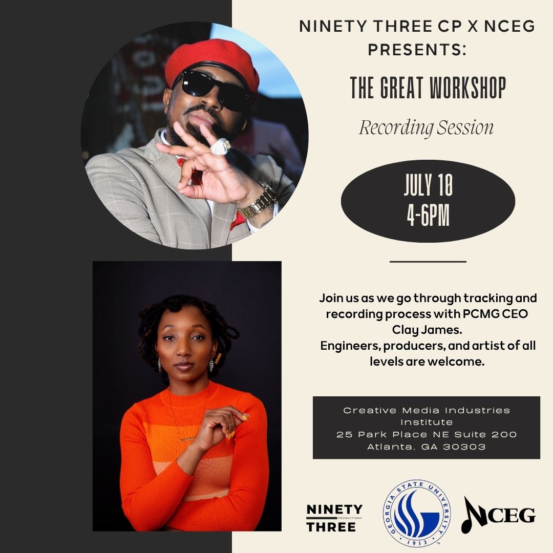 nancithegreat's tweet image. THURSDAY!! WE ARE LIVE !! ATL PUT IT IN YOUR CALENDAR YOU DON&apos;T WANT TO MISS IT ! ALL LEVELS OF ENGINEERS AND PRODUCERS ARE WELCOME! 
#THEGREATWORKSHOP #ATL #NTGENGINEERING #NCEG
