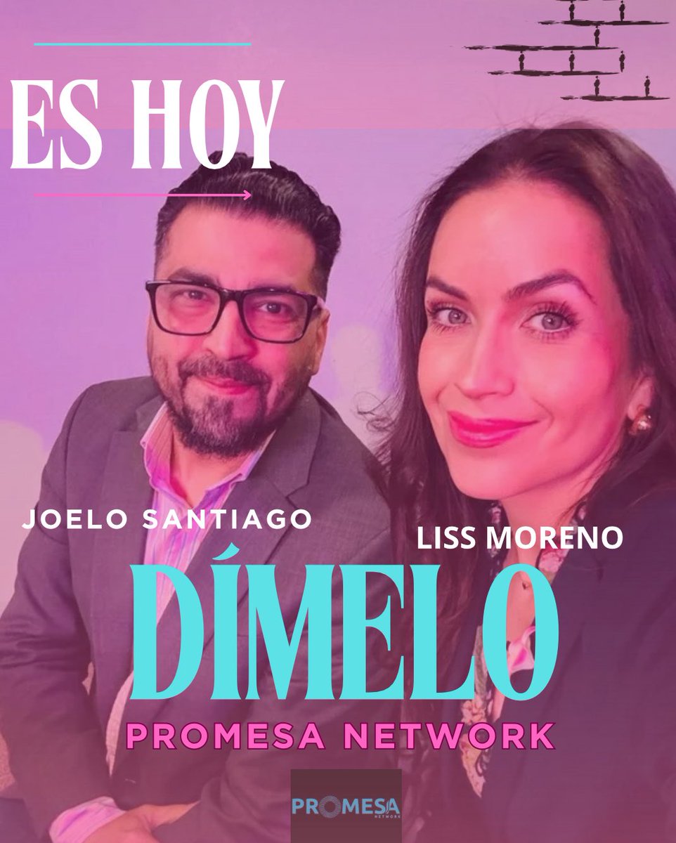 PromesaNetwork's tweet photo. 🟣Hoy martes desde las 2:00pm “DÍMELO”
Escuchanos 24/7 x ➡️ https://t.co/z43KZiduQV
Míralo en Facebook y YouTube
Oasis 97.3fm en Augusta GA
y otras emisoras que se seguirán uniendo.
#programa #nuevo #radio #app #web #redes
#dimelo #DIMELO #musica #temas #contenido https://t.co/wtCMGyKnsg