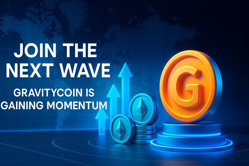 Gravitycoin_Inc's tweet photo. 🌍 Gravitycoin is gaining global attention.
With the momentum building fast, our ecosystem is preparing for launch — and the community is growing by the day.

🚀 The DeFi wave is rising.
📈 GRAV is positioning at the frontier of AI + cross-chain finance.
Now is the time to get involved.

🔗 Join us & ride the next wave of wealth.
#Gravitycoin #DeFi #Crypto #GRAV #Web3 #Blockchain #CryptoOpportunity