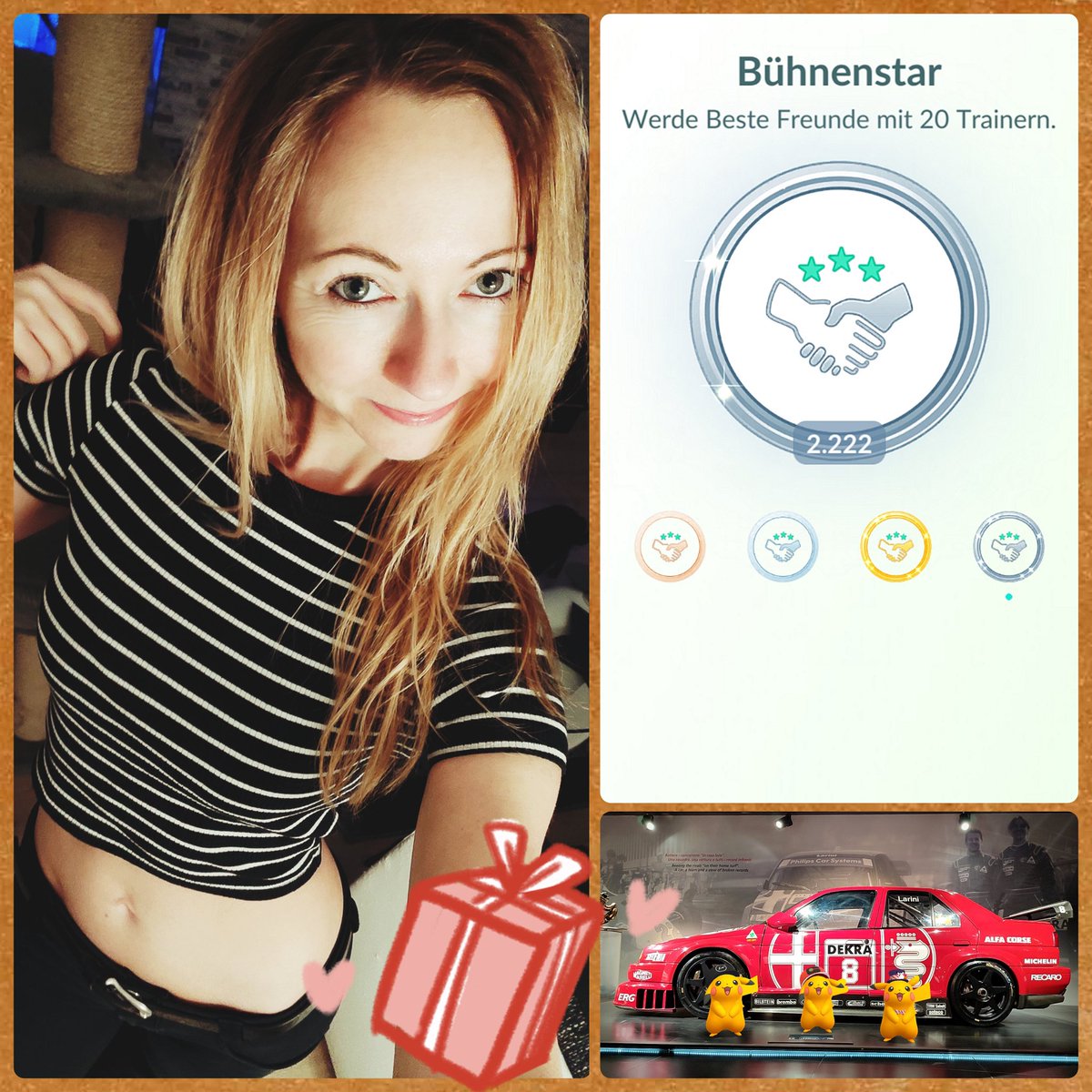 shava1987's tweet image. Hello friends, i have room for new openers in #PokemonGO again 😊🤗 The only thing you have to do:

🎁 You open daily (if you can't open daily don't add!!) 
⬆️ No coordination needed
✉️ 9480 6415 3621

Retweets are appreciated 😍🩵💙