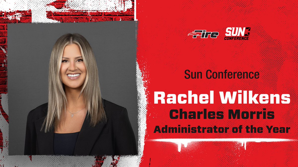 SEU Athletics (@fireathletics) on Twitter photo Congratulations to Rachel Wilkens, Assistant Athletics Director for Compliance & Academic Advising, on being named <a href="/SunConference/">The Sun Conference</a> Charles Morris Administrator of the Year! This well-deserved honor recognizes her outstanding leadership, dedication, and impact within the Congratulations to Rachel Wilkens, Assistant Athletics Director for Compliance & Academic Advising, on being named <a href="/SunConference/">The Sun Conference</a> Charles Morris Administrator of the Year! This well-deserved honor recognizes her outstanding leadership, dedication, and impact within the