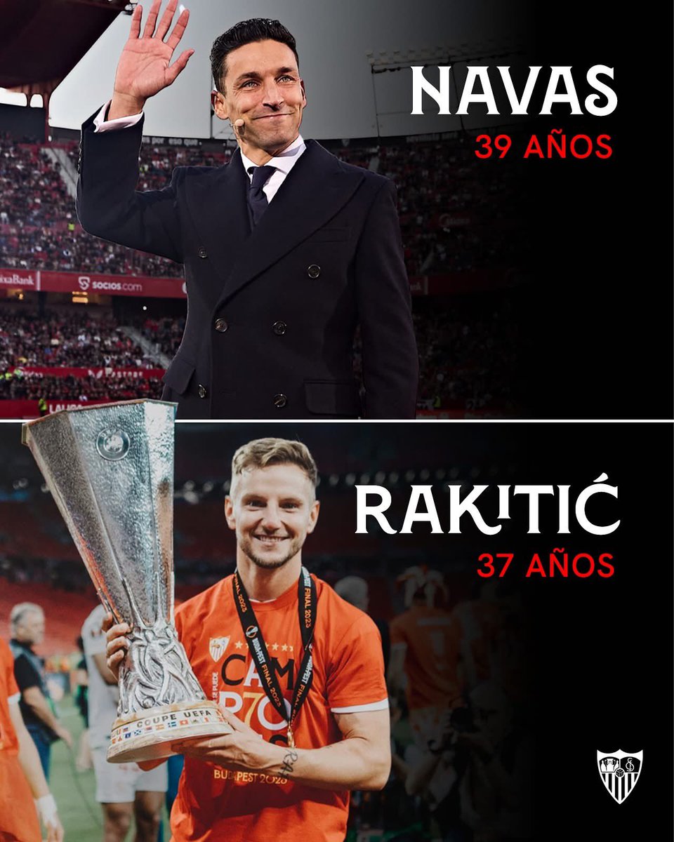 SevillaFC_ENG's tweet photo. A year of goodbyes 🥹

All of these Sevillistas retired in 2️⃣0️⃣2️⃣5️⃣ https://t.co/x7f16KFUQx