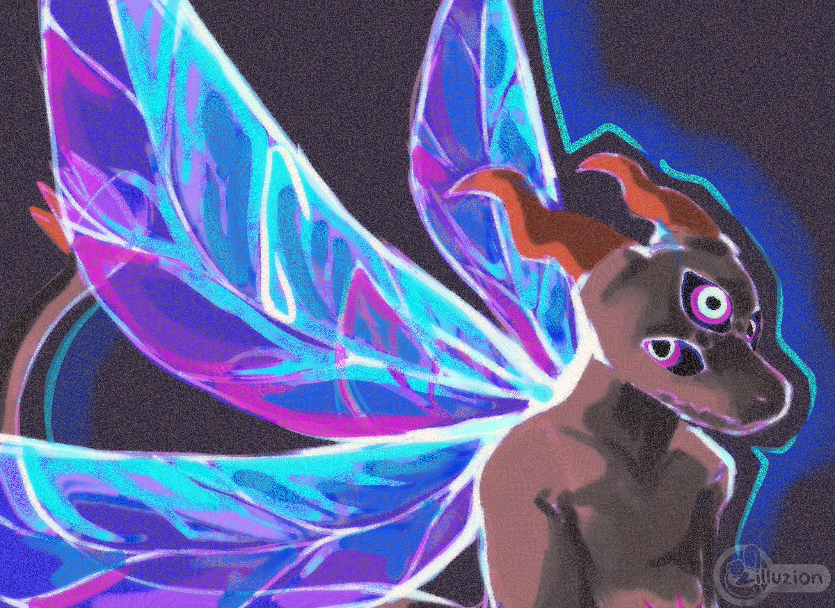 zilluzion's tweet image. irridescent wings 💎🌙
artfight attack for AlienFromPlanetZorg