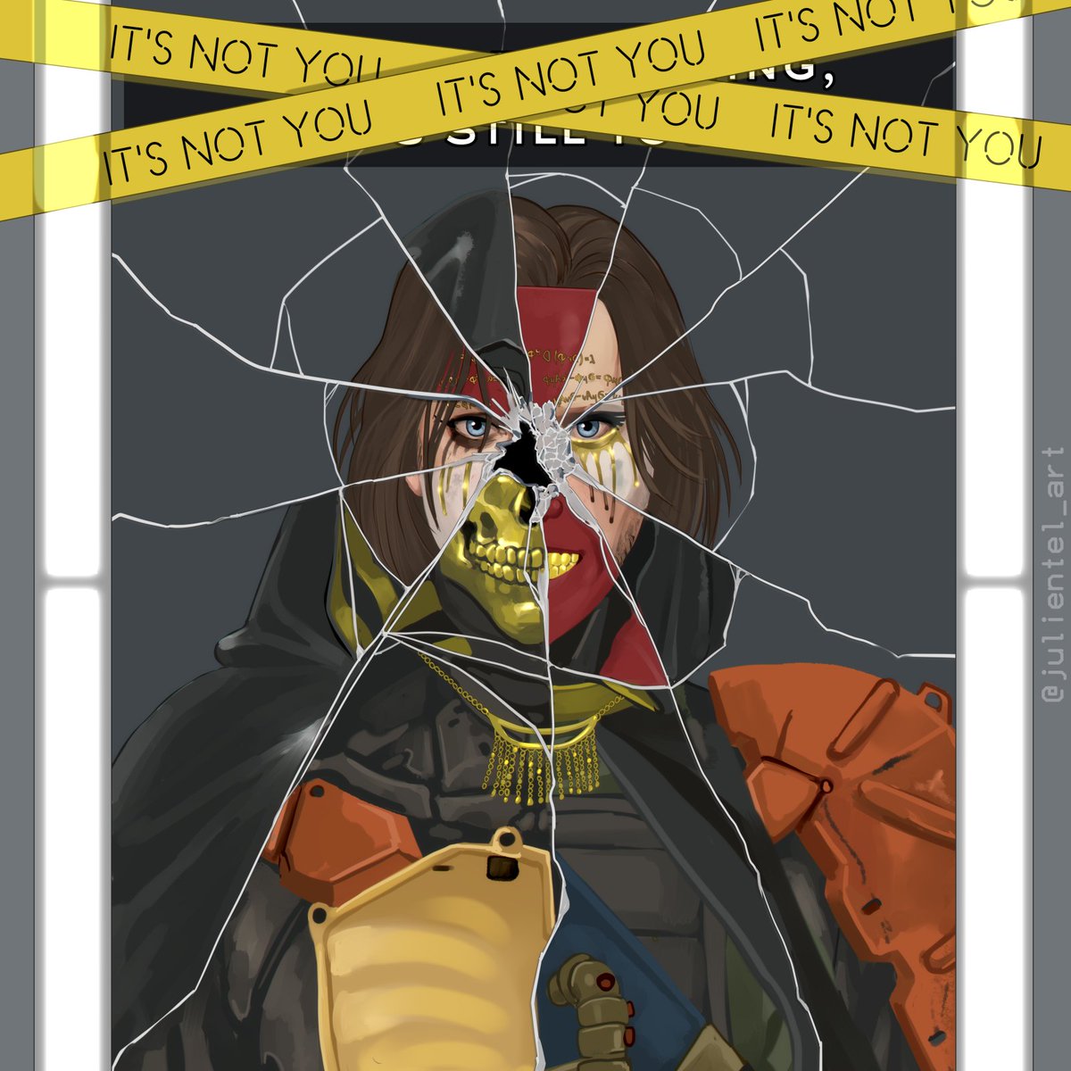 julientel_art's tweet image. There are wounds that are deeper and more hurtful than anything that bleeds
#HiggsMonaghan
#DeathStranding2OnTheBeach
#DeathStranding2 #DS2