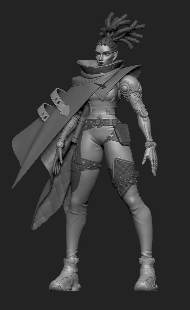 GourvilMarie's tweet photo. #PORTFOLIODAY2025 

Heya, I'm Marie, a French 3d Character artist specialized in stylized models and handpainted textures !

My DMs are open, feel free to reach out for job inquiries ! 🌸😊 https://t.co/tGIoCbAIH1
