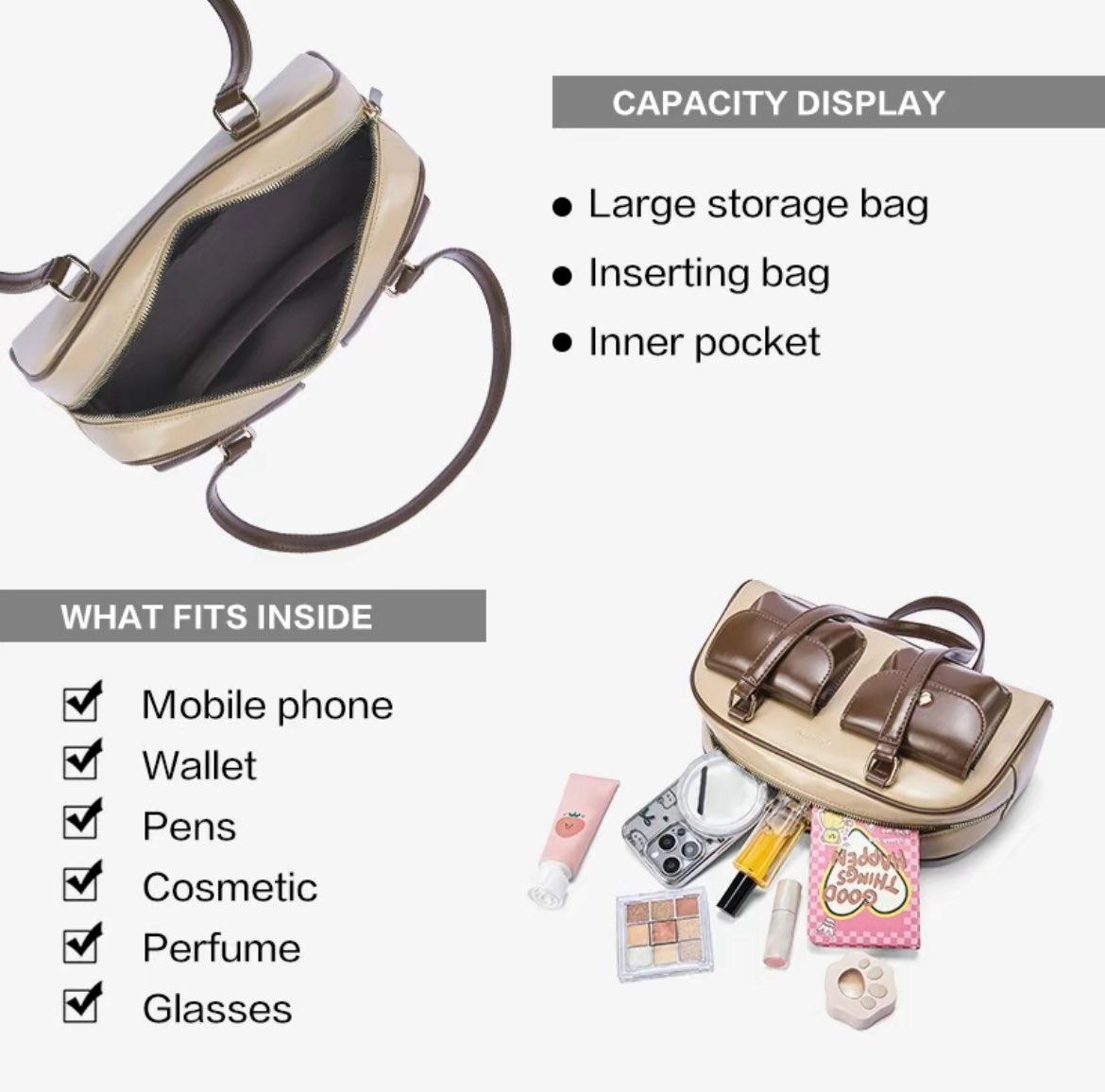 ma_malili's tweet photo. ￼Bostanten Cheeky Bag กระเป๋าสะพายข้าง กระเป๋ากระเป๋าผู้หญิง สไตล์แฟชั่นสาว กระเป๋าสะพายไหล่ผู้หญิงความจุขนาดใหญ่

📍พิกัด: https://t.co/o0CbDSj9uV https://t.co/Bbn8dkwG61