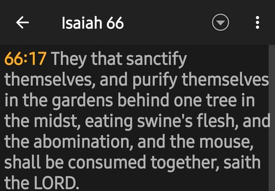 The teachings of the Most Honorable Elijah Muhammad as taught by The Honorable Minister Louis Farrakhan, states; the swine or pig is a grafted animal from a mountain cat, a dog, and a rat !