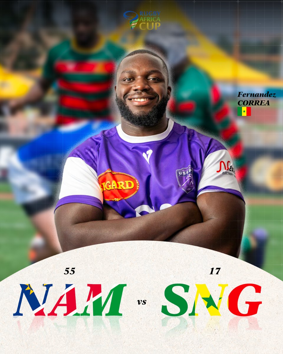 USBPA_Rugby's tweet photo. 🌍 𝑵𝒐𝒔 𝒋𝒐𝒖𝒆𝒖𝒓𝒔 𝒆𝒏 𝒔𝒆́𝒍𝒆𝒄𝒕𝒊𝒐𝒏 𝒏𝒂𝒕𝒊𝒐𝒏𝒂𝒍𝒆 !

🇿🇼 Le Zimbabwe de Victor Mupunga s’est imposé 43-8 face au Maroc de Naïl Ait Naceur !

🇸🇳 Fernandes Correa, quant à lui, n’a pas pu empêcher la défaite du Sénégal face à la Namibie !

#AllezViolets https://t.co/8e5czf9tqN