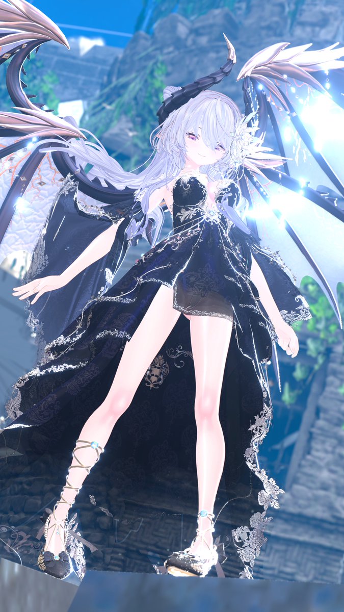 #今日のルゼブルちゃん
#ルゼブル3D
World : 忘風の神殿
Author : ReeN_ren 様
Dress : Vampire Villainess ( #NeonMaru 様)
Corsage : 月下美人の髪飾り ( #meron_farm 様 )