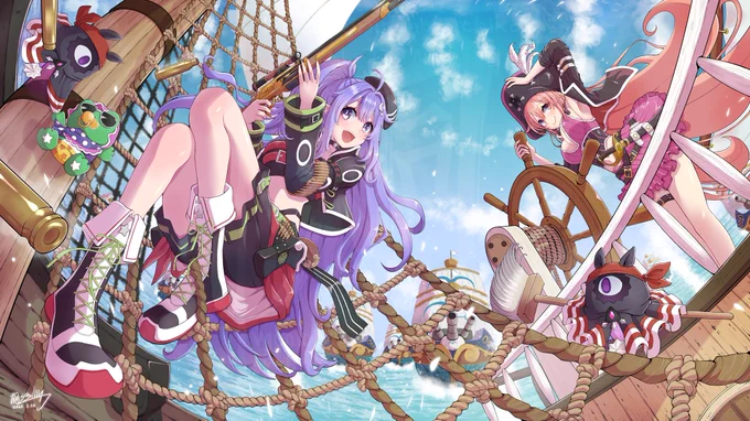 Hello, #PortfolioDay! I'm Kirie, a Japanese illustrator I create character illustrations, including VTubers,OCs, &amp; other fan art. Thank you for the opportunity to connect!