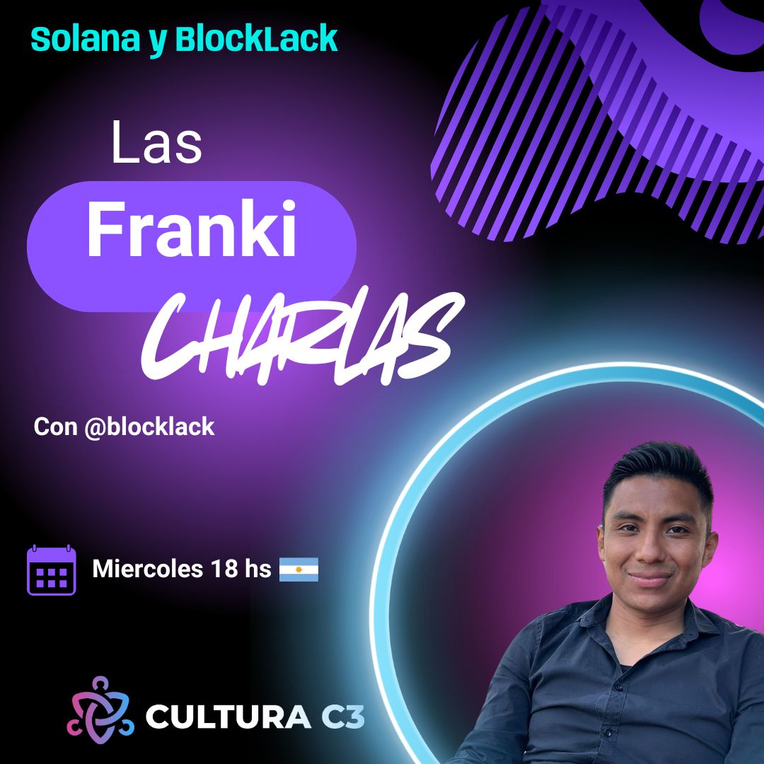 🚨SPACE IMPERDIBLE🚨
Este miércoles hablamos de acciones tokenizadas en Solana y cómo se construyen soluciones reales sobre blockchain 🧠🛠️
Nos acompaña Jaison de @Blocklack 💬
📅 Miércoles 9
🕢 18 hs 🇦🇷 / 23 hs 🇪🇸
🎧 Sumate a la charla y traé tus preguntas👇