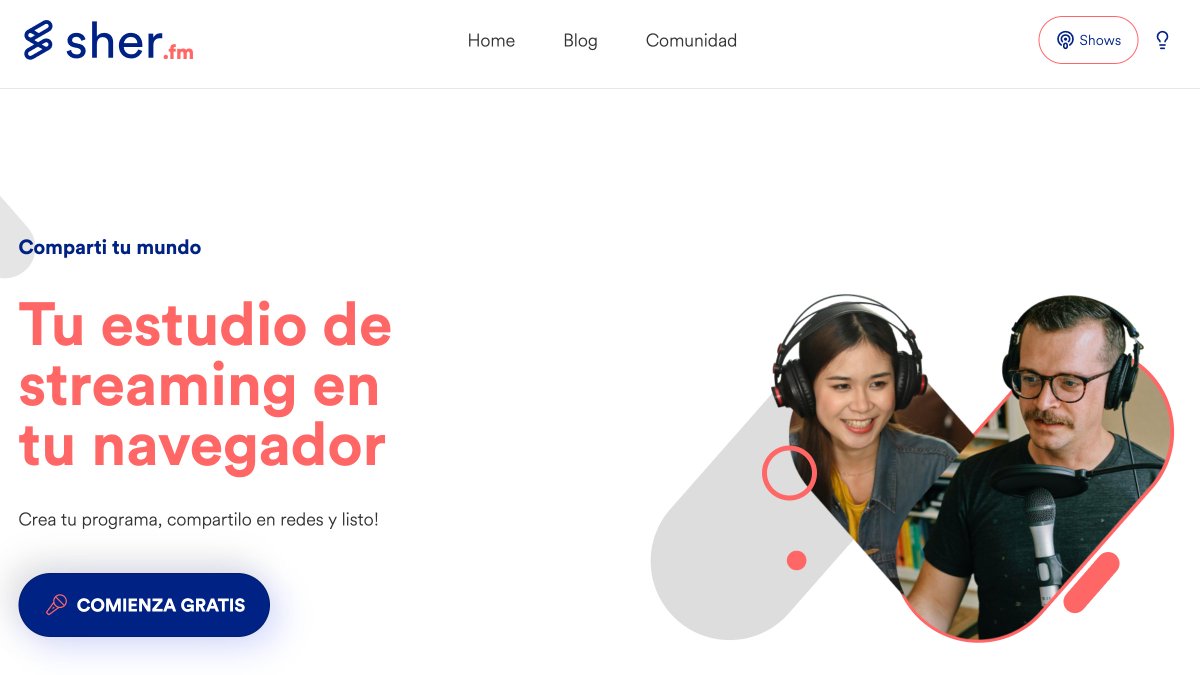 Podes comenzar a stremear desde tu navegador, no hay que instalar nada. El setup mas simple que hay.