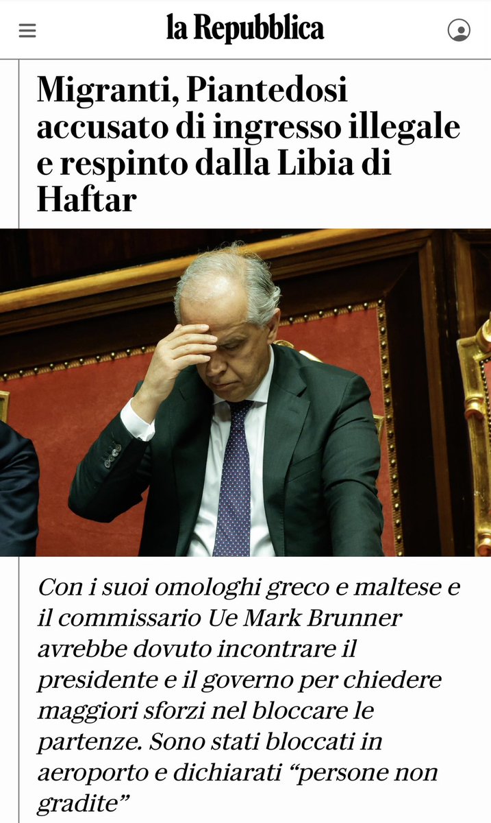 Quando nel 2024 la Corte di Cassazione affermó che la Libia non è un porto sicuro e che non potevano essere riportati indietro i migranti raccolti nel mediterraneo, la maggioranza meloniana alzò la solita bagarre contro la magistratura. 

Ora che Piantedosi è stato respinto