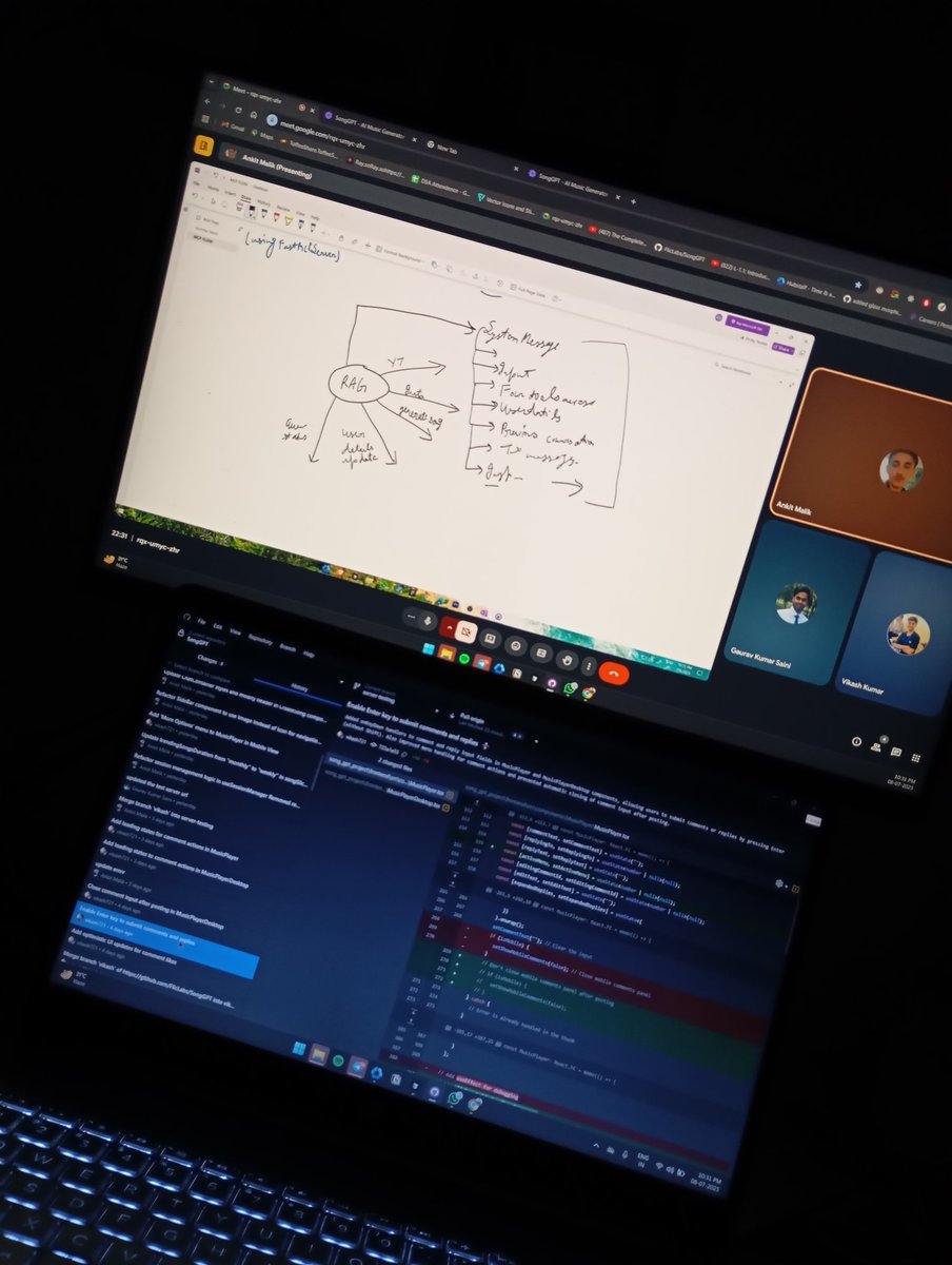 vikash_code's tweet image. RAG workflow by @coderankitmalik