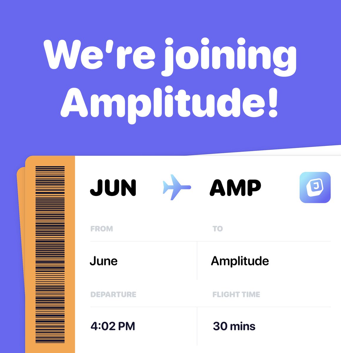 Incoming, the biggest news of my life in 3... 2... 1...
WE'RE JOINING AMPLITUDE!!!

Why we’re making this choice: