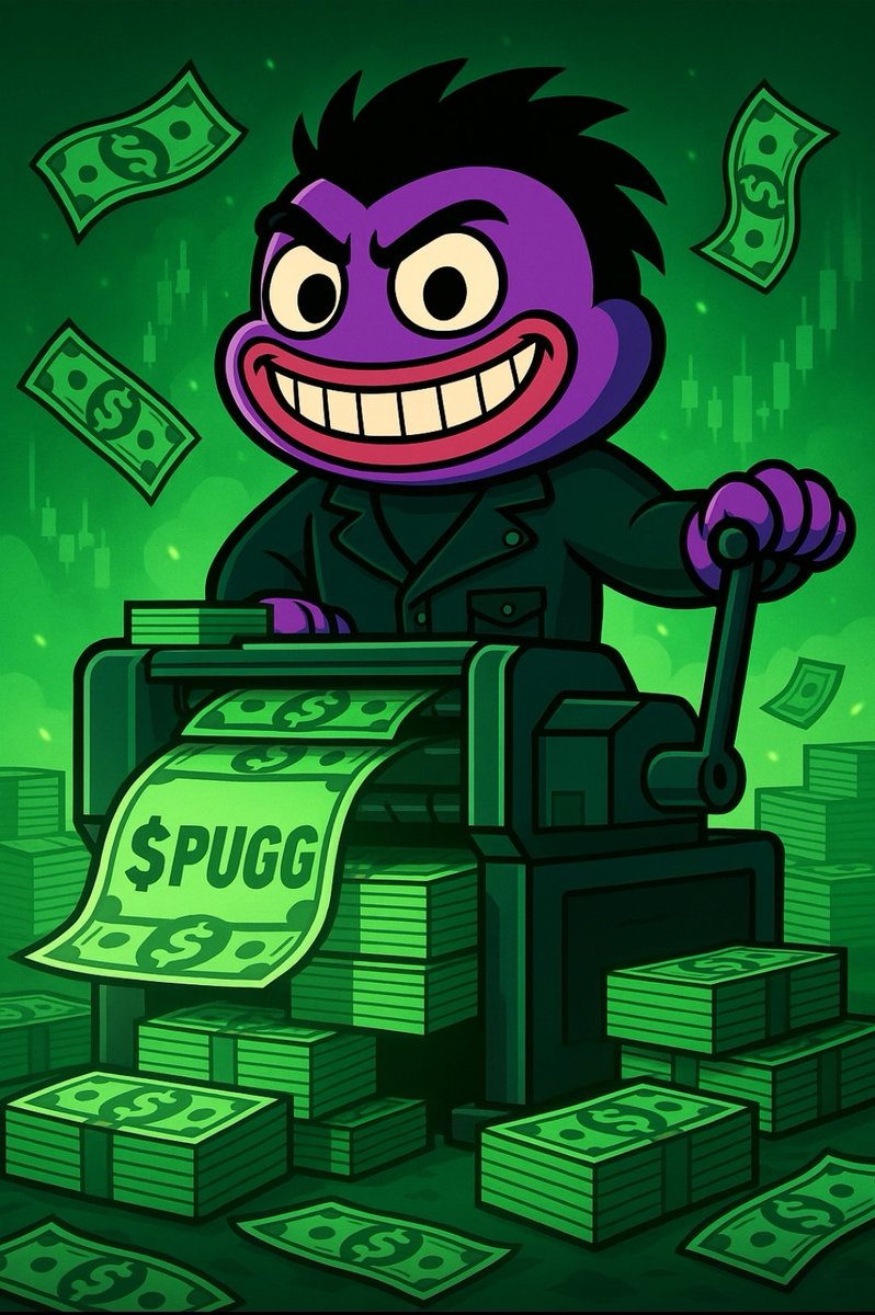 laurenterwan72's tweet image. 🖨️ $PUGG just turned on the money printer.
Stacks are flying. The market is green.
Those still watching… will soon be chasing.

💸 Supply is limited.
💥 Hype is not.

#PUGG #Solana #Crypto #Bullrun #FOMO