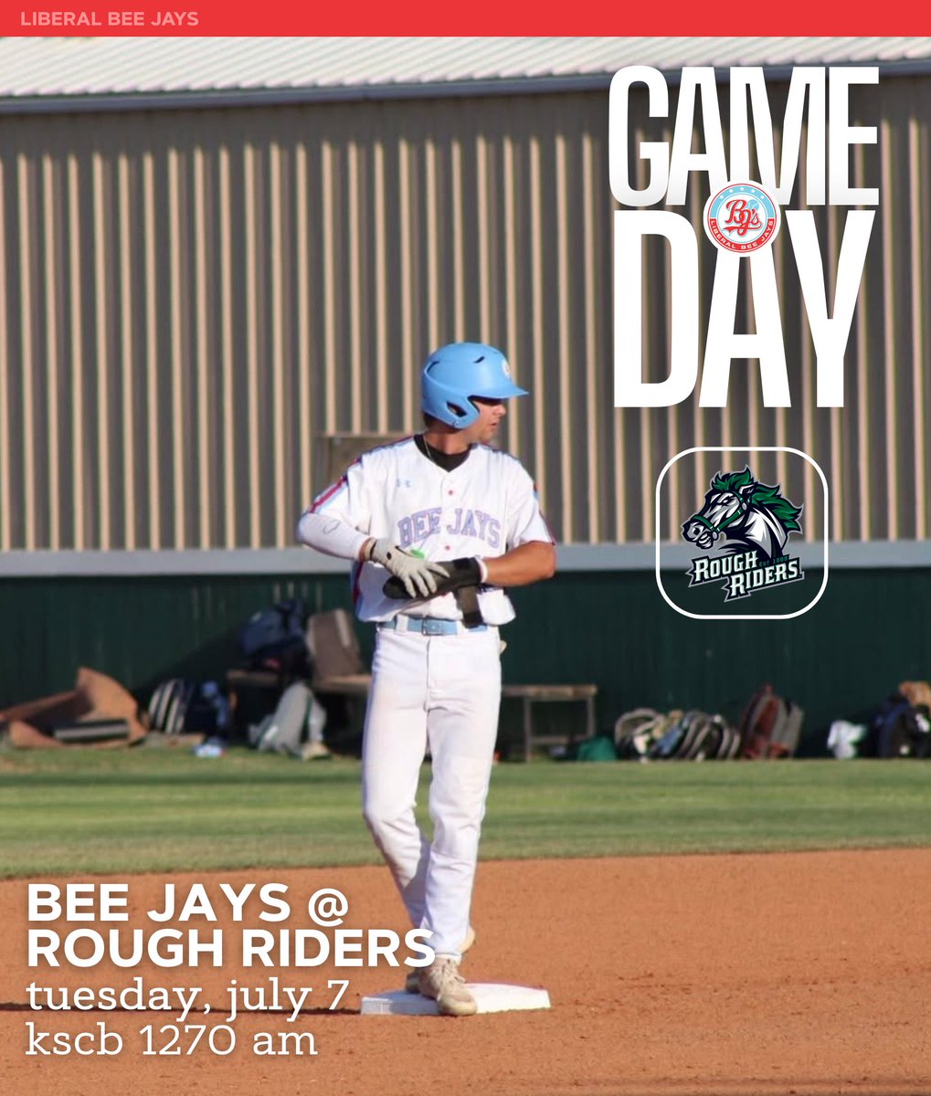 LiberalBeeJays's tweet image. Back on the road!
🆚 Rough Riders
⌚️ 5:00 PM
🏟️ Regis University Baseball Field
📻 1270 AM