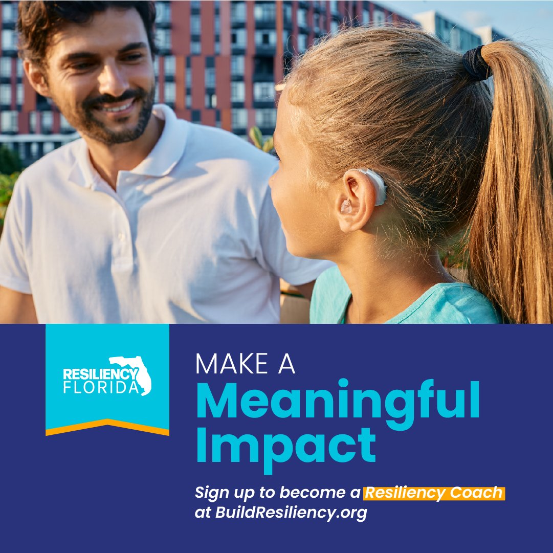 EducationFL's tweet image. Make a positive impact in your community schools today!
Become a Resiliency Coach and join Florida’s first-in-the-nation approach in equipping parents, teachers and community leaders with the tools they need to teach students important characteristics like grit, perseverance,…