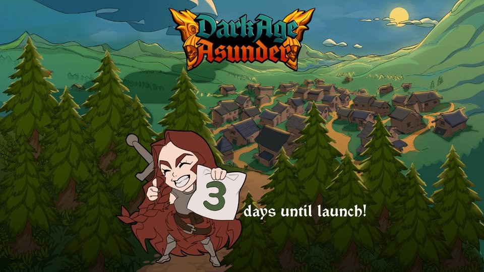 PlutoniumPow's tweet image. Just a friendly reminder from your mighty Trainer that we are 3 days away from launch! Wishlist Dark Age Asunder on Steam now!!!!
