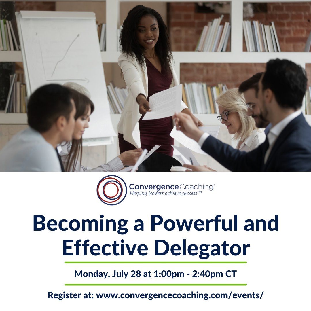 Identify common delegation "sins" and learn how to avoid them in our July 28th webinar. Register today! ow.ly/tR1H30sNfPF