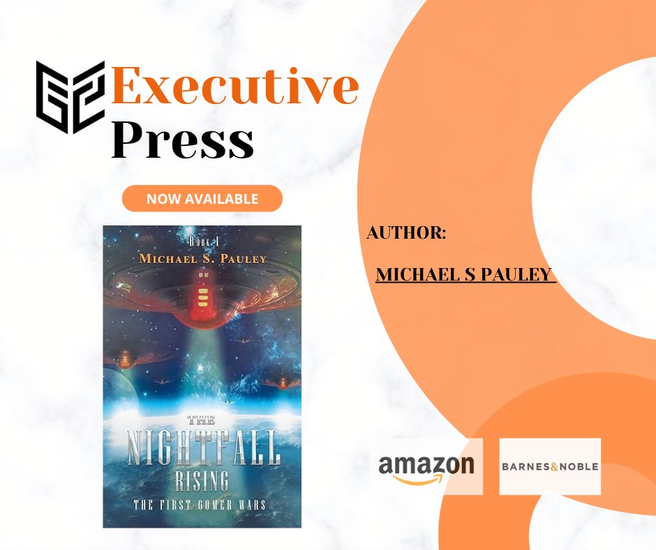 infoExecutiveP's tweet photo. The Nightfall Rising: The First Gomer Wars by Michael S. Pauley is not just epic sci-fi—it’s a love letter to his wife and daughter, who helped bring it to life. 

Now available on Amazon! https://t.co/j0qh80QRGa

#NewBookRelease #PublishingJourney #ExecutivePress https://t.co/ntDR3dqlRN