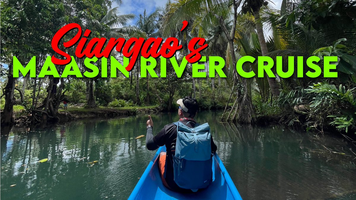 After the #surf, check out the Maasin River “Cruise” and Sugba “Blue” Lagoon in #Siargao.
youtu.be/hELftcJraD0